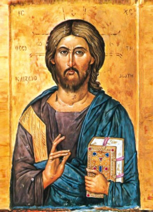 Ikona A5 - Jezus Pantokrator