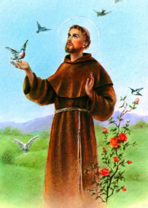 Ikona A5 - Święty Franciszek