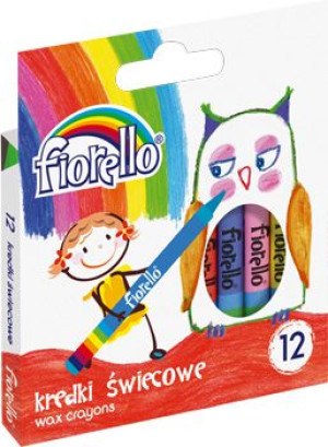 Kredki świecowe 12kol. Fiorello