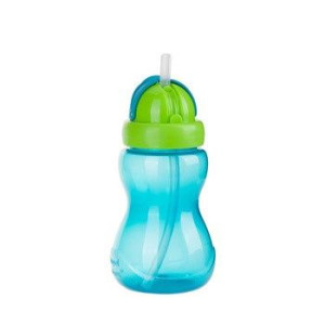 Canpol babies bidon ze składaną rurką silikonową 270ml niebieski