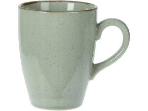 Porcelanowy kubek do KAWY HERBATY 350ml - oliwkowy