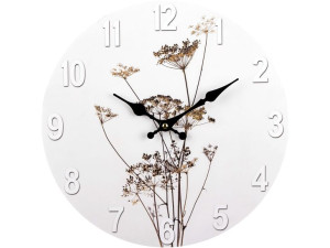 Duży Zegar RETRO ścienny wiszący okrągły - 34 cm