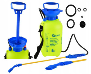 Opryskiwacz Ciśnieniowy Ogrodowy 5l Geko + Lanca