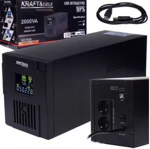 Zasilanie Ups Awaryjne 1200w Lcd Pieca Pompy2000va
