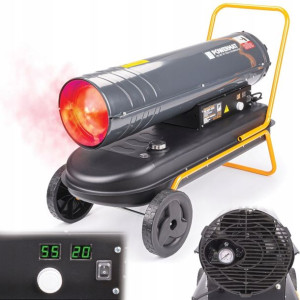 Nagrzewnica Dmuchawa Olejowa 65kw Termostat Lcd***