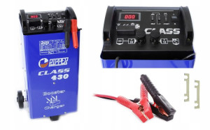 Prostownik Z Rozruchem Ripper Lcd Class 430 12/24v
