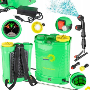 Opryskiwacz Akumulatorowy Plecakowy 16l 12v 5 Dysz