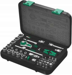 Zestaw Grzechotka Zyklop Speed 1/4''42 Częśći Wera