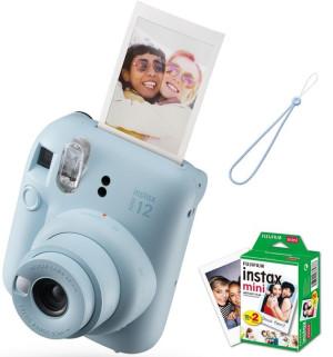 Aparat natychmiastowy Fujifilm Instax Mini 12 Pastel Blue + 20x WKŁAD