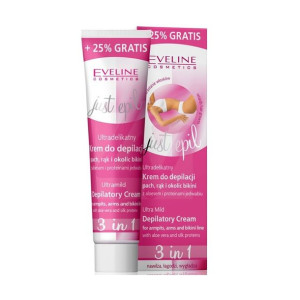 Eveline Depilacja Krem Just Epil 3w1 Różowy 125ml