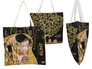 Torba Płócienna G. Klimt Pocałunek Drzewo
