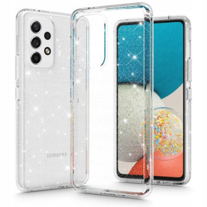 Etui Tech-Protect Glitter Galaxy A53 5 G Clear