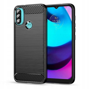 Etui Tech-Protect Tpucarbon Motorola Moto E20 E30