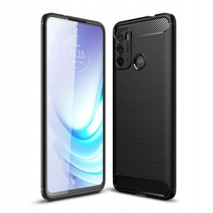 Etui Tech-Protect Tpucarbon Motorola Moto G60