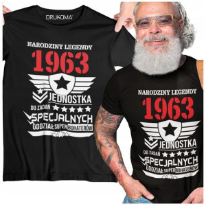 Koszulka Na 60 Urodziny Upominek Tshirt Prezent