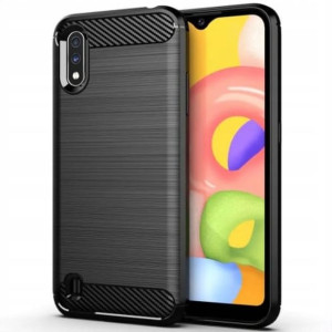 Futerał CARBON do SAMSUNG Galaxy A01 czarny