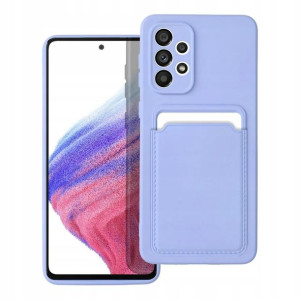 Futerał CARD CASE do SAMSUNG A33 5G fioletowy