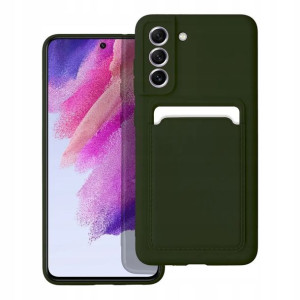Futerał CARD CASE do SAMSUNG S21 FE zielony
