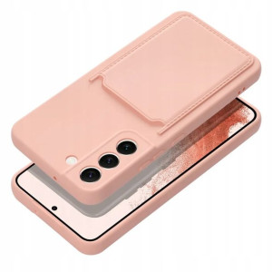 Futerał CARD CASE do SAMSUNG S23 Ultra różowy