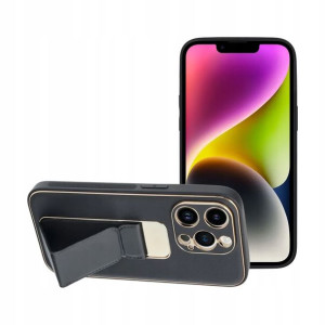 Futerał LEATHER Case Kickstand do IPHONE 14 PRO