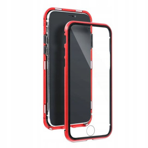 Futerał Magneto 360 do Samsung S21 ULTRA czerwony
