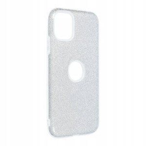 Futerał SHINING do IPHONE 11 srebrny