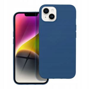Futerał SILICONE do IPHONE 14 niebieski
