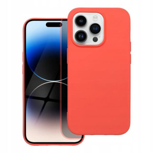 Futerał SILICONE do IPHONE 14 PRO brzoskwiniowy