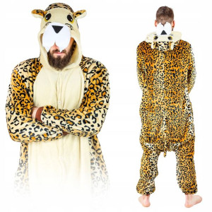 Gepard Kigurumi Onesie dres piżama kombinezon L