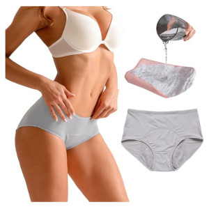 Majtki Menstruacyjne Szare Xxxl Nieprzeciekające