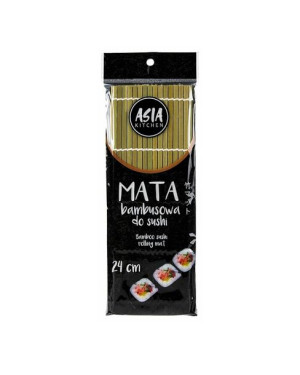 Asia Kitchen Mata bambusowa do sushi 24x24cm