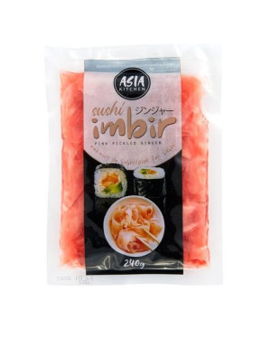 Asia Kitchen Imbir Marynowany Różowy do Sushi