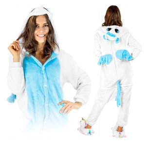 Kigurumi Onesie Piżama Kombinezon Jednorożec M