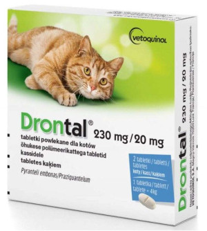 Drontal Tabletki Dla Kotów 2szt