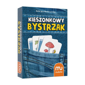 MUDUKO Kieszonkowy bystrzak gra edukacyjna logiczna karty7+