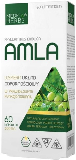 AMLA Taniny MEDICA HERBS Odporność Detox Glukoza
