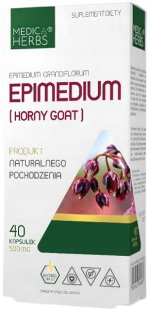 Horny Goat Weed IKARYNA Epimedium ICARIIN 500mg