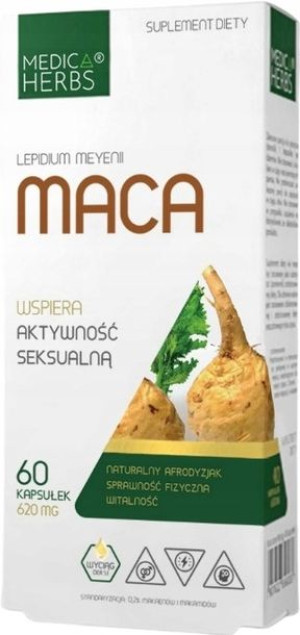 Wyciąg z Korzenia Maca WITALNOŚĆ AFRODYZJAK LIBIDO