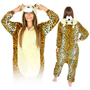 Gepard Piżama Kigurumi Kombinezon Onesie Xl