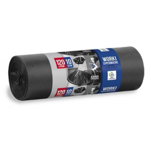 Anna Zaradna WORKI Super Mocne 120L czarne a'10