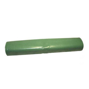 WORKI na śmieci 70/80L LDPE z mocnej folii ZIELONE rolka 25szt.