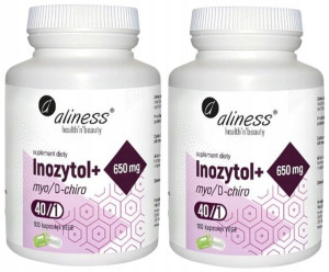 Aliness Inozytol+ myo/D-chiro 40/1 650mg 2x100k.