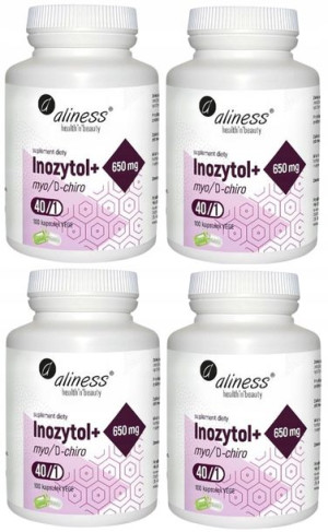 Aliness INOZYTOL Myo-Inozytol D-chiro Mózg Stres