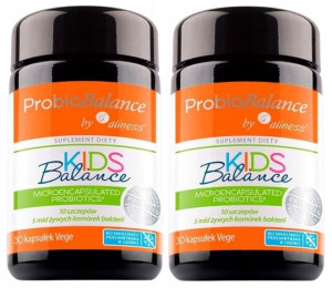 Aliness ProbioBALANCE KIDS 2x30k. VEGE Mikroflora