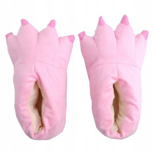 Kapcie Pazury Łapy Kigurumi Onesie Różowe 35-40