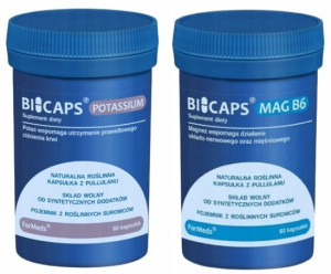 Zestaw Bicaps Mag B6 + Potassium Formeds