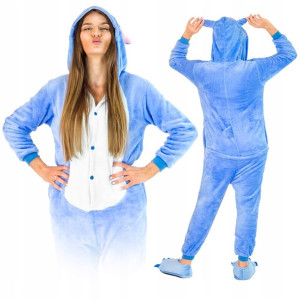 Kigurumi Onesie Dres Piżama Kombinezon Stitch Xl
