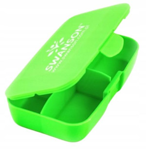Pill box Organizer na kapsułki Swanson