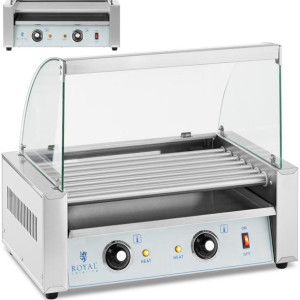 Podgrzewacz Grill Z Osłoną Do Parówek 7 Rolek 700w