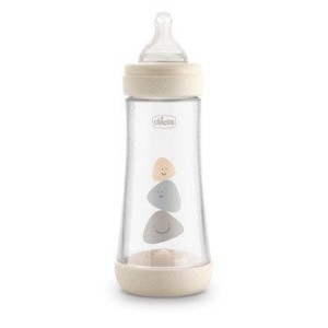 Chicco Butelka Perfect5 4m+ 300 ml szybki przepływ, beżowa